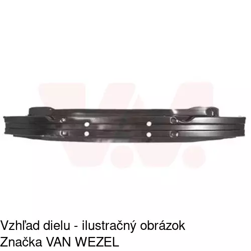 Výstuha nárazníka 132707-3 /POLCAR/ - obr. 1