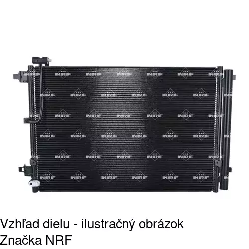 Chladiče klimatizácie POLCAR 1330K82X