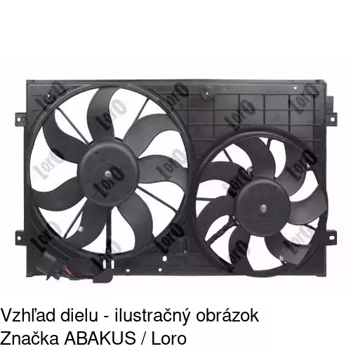 Ventilátory chladičov 133123W2 /POLCAR/ - obr. 5
