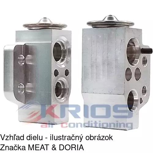 Expanzný ventil 1331KZ-1 /POLCAR/ - obr. 3