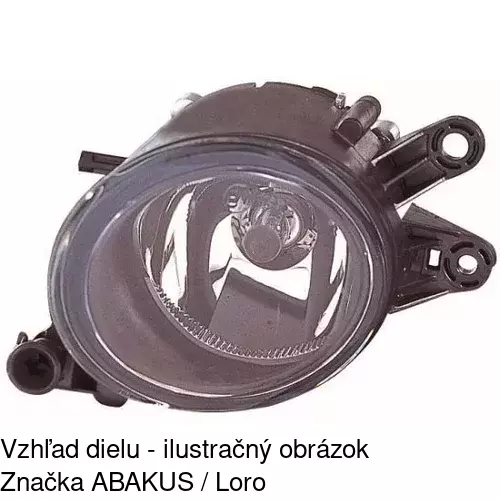 Hmlové svetlo - predné POLCAR 133429-E