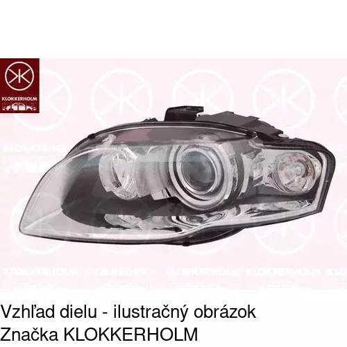 Hlavný reflektor 1335095U /POLCAR/ - obr. 1