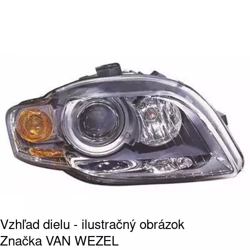 Hlavný reflektor 1335101E /POLCAR/ - obr. 5