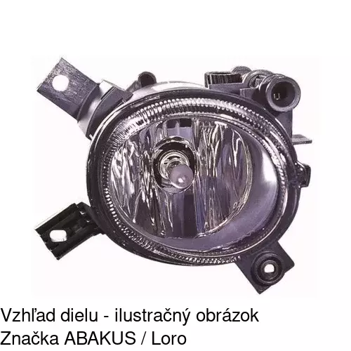 Hmlové svetlo - predné 1335300E /POLCAR/ - obr. 5