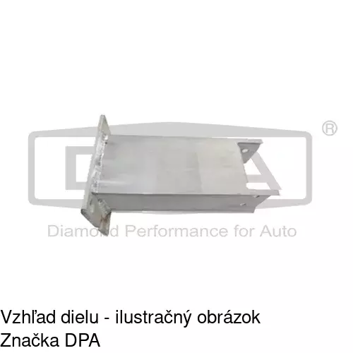 Držiak výstuhy predného nárazníka 133707-5 /POLCAR/