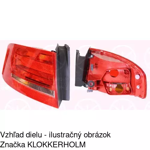 Zadné svetlo 133787-H /POLCAR/ - obr. 1
