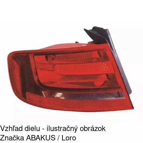 Zadné svetlo 1337870E /POLCAR/ - obr. 2