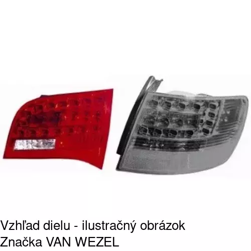 Zadné svetlo 1338885E /POLCAR/ - obr. 2
