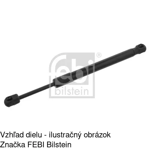 Plynová pružina 1338AB /POLCAR/ - obr. 5