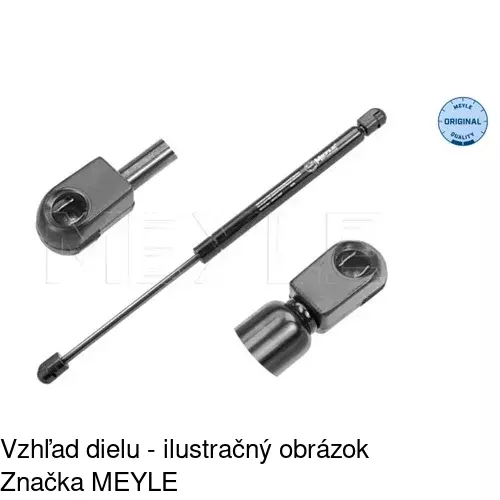 Plynová pružina 1350AB1D /POLCAR/ - obr. 5