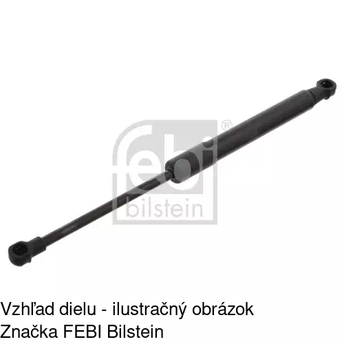 Plynová pružina 1365AS /POLCAR/ - obr. 1