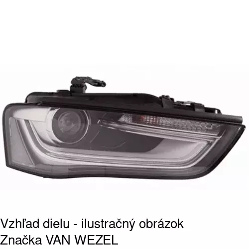 Hlavný reflektor 13D1102U /POLCAR/ - obr. 5