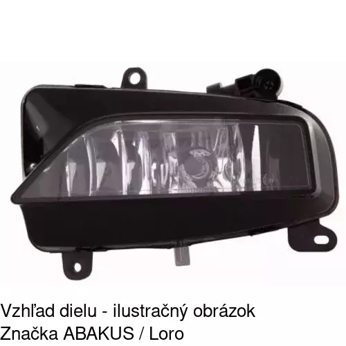 Hmlové svetlo - predné 13D1291H /POLCAR/ - obr. 1