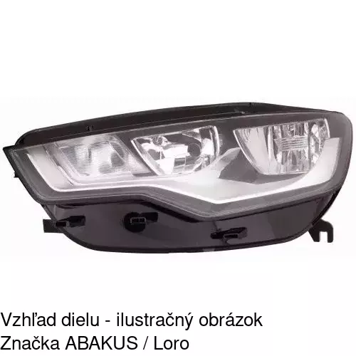 Hlavný reflektor 13E110-E /POLCAR/ - obr. 3