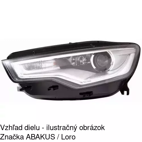 Hlavný reflektor 13E1101H /POLCAR/ - obr. 1