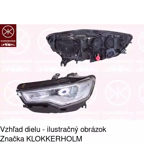 Hlavný reflektor 13E1101H /POLCAR/ - obr. 2
