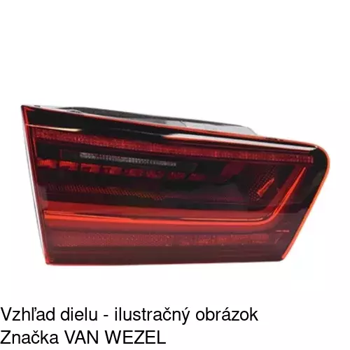 Zadné svetlo 13E2871V /POLCAR/ - obr. 1