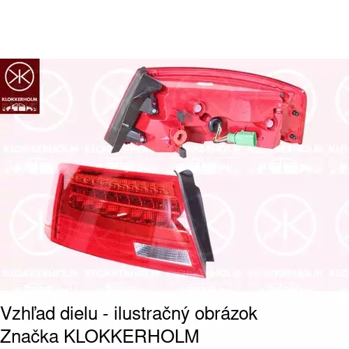 Zadné svetlo POLCAR 13S1882U