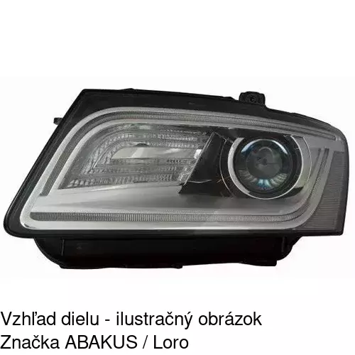 Hlavný reflektor 13X2091V /POLCAR/ - obr. 3