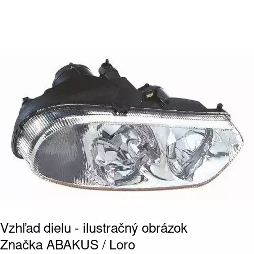 Hlavný reflektor 1408091C /POLCAR/ - obr. 3