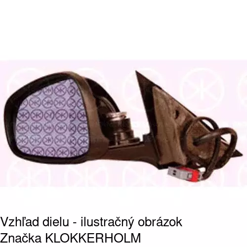 Vonkajšie zrkadlo 1421523E /POLCAR/ - obr. 1