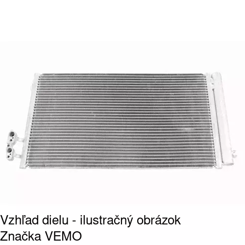 Chladiče klimatizácie 2001K8C2S /POLCAR/ - obr. 1