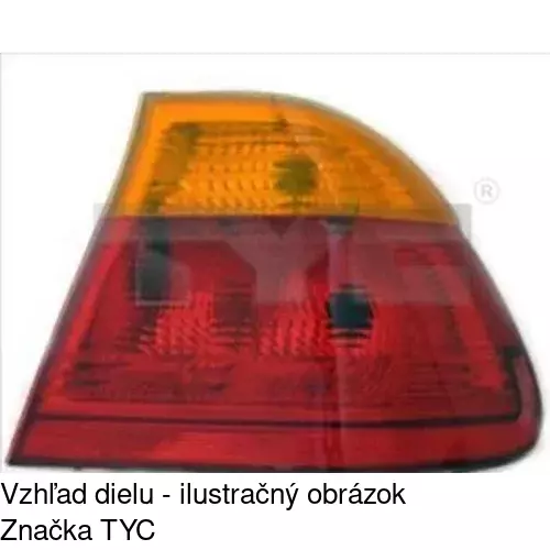 Zadné svetlo POLCAR 2008873S