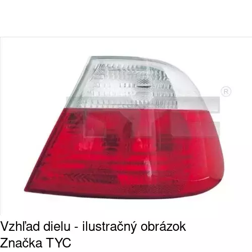 Zadné svetlo POLCAR 2008885S