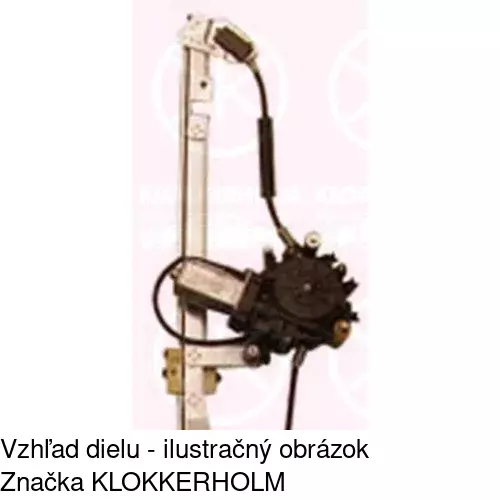 Elektrický mechanizmus okna dverí 2008PSE4 /POLCAR/ - obr. 1