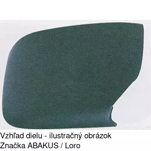 Vonkajšie zrkadlo POLCAR 2015514M