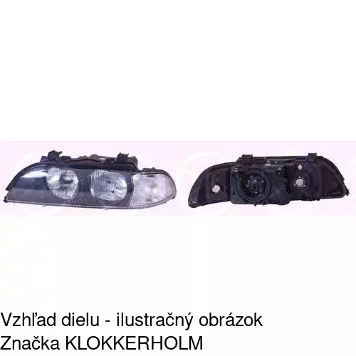 Hlavný reflektor 2016100E /POLCAR/ - obr. 1