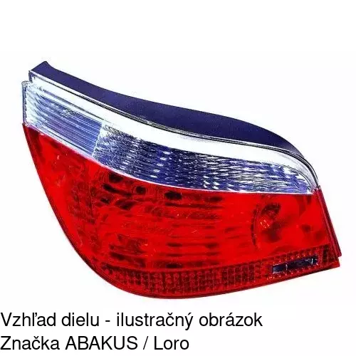 Zadné svetlo 201787-E /POLCAR/ - obr. 2
