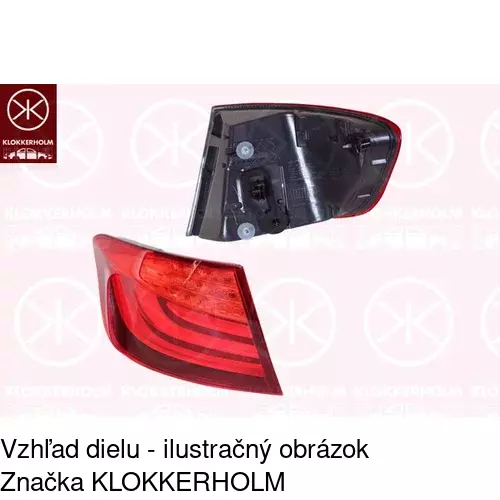 Zadné svetlo 201987-H /POLCAR/ - obr. 1