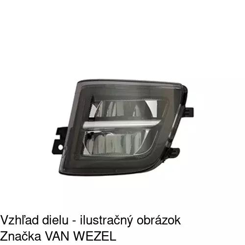 Hmlové svetlo - predné 2025292Z /POLCAR/ - obr. 1