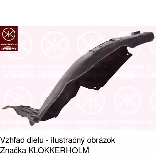 Podblatník (plast) 2040FP-1 /POLCAR/