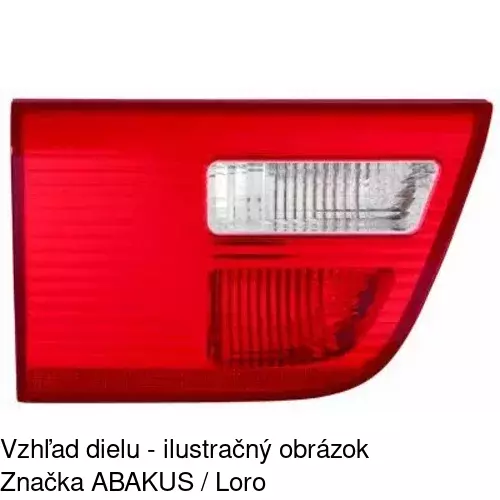 Zadné svetlo POLCAR 2052882X