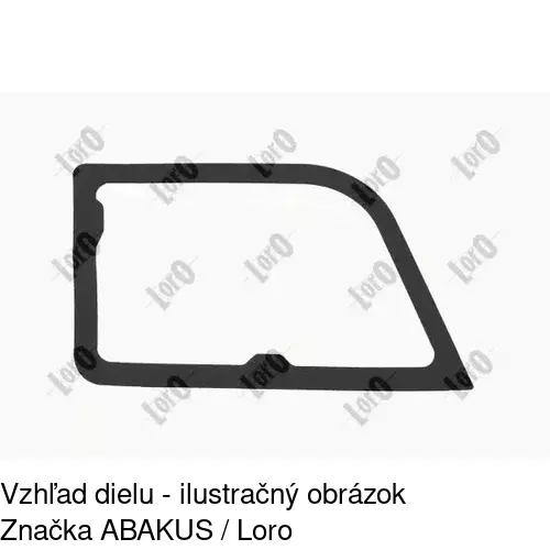 Zadné svetlo 2053871U /POLCAR/ - obr. 2
