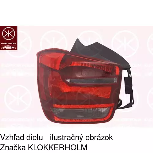 Zadné svetlo 20C187-V /POLCAR/ - obr. 1