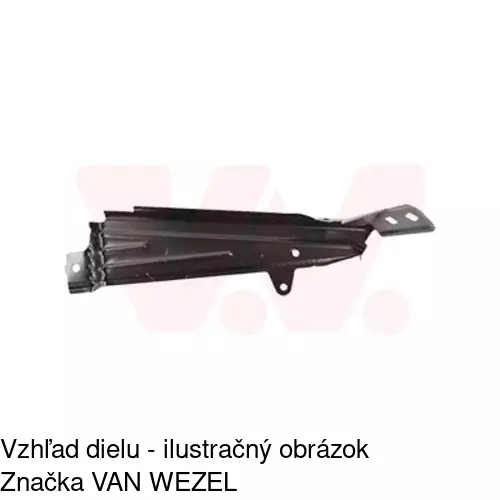 Upevnenie predného blatníka 20X101-5 /POLCAR/