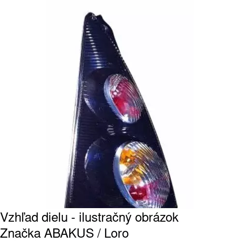 Zadné svetlo 2301870E /POLCAR/ - obr. 5