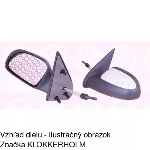 Vonkajšie zrkadlo 2306522M /POLCAR/ - obr. 1