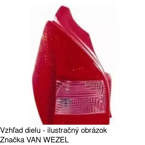 Zadné svetlo 230887-T /POLCAR/ - obr. 2