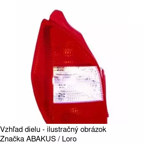 Zadné svetlo 2308881T /POLCAR/ - obr. 1
