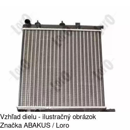 Chladiče vody POLCAR 2315086X