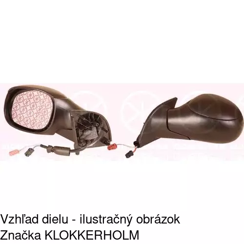 Vonkajšie zrkadlo 2315514M /POLCAR/ - obr. 2