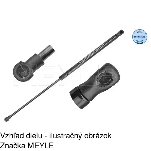 Plynová pružina 2317AB /POLCAR/ - obr. 1