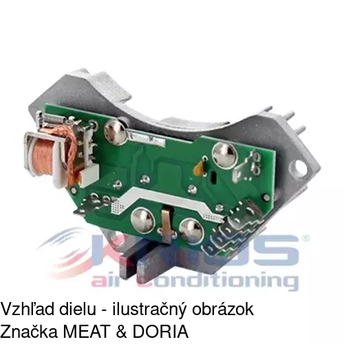 Ovládače klimatizácie 2326KST2X /POLCAR/ - obr. 1