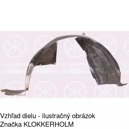 Podblatník (plast) 2327FP-1 /POLCAR/
