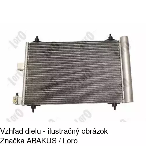 Chladiče klimatizácie 2327K82X /POLCAR/ - obr. 2