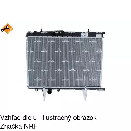 Chladiče vody 232808A4 /POLCAR/ - obr. 3